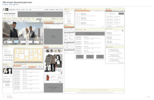 WhatsWear.com Home Page Wire Frame