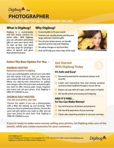 Digibug Photographer Marketing Brochure Comp