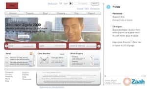 Zecurion Wireframe