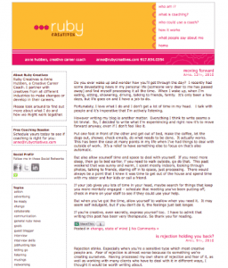 Ruby Creatives Home Page