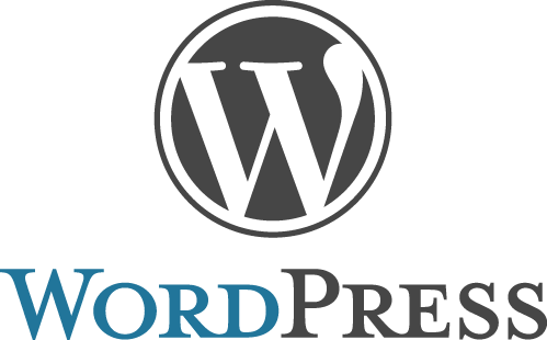 WordPress stacked logo image