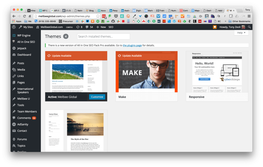 example theme with update